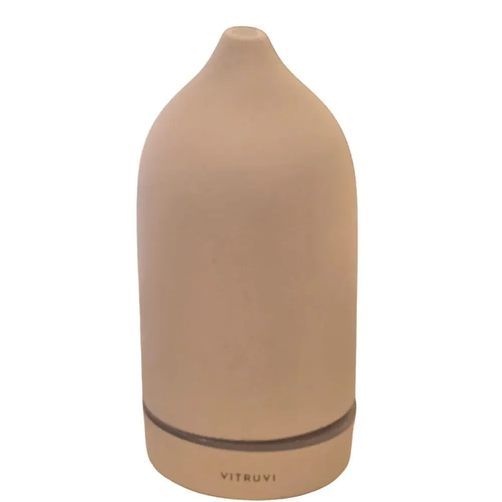 VITRUVI White Stone Oil Air Diffuser New in Box
